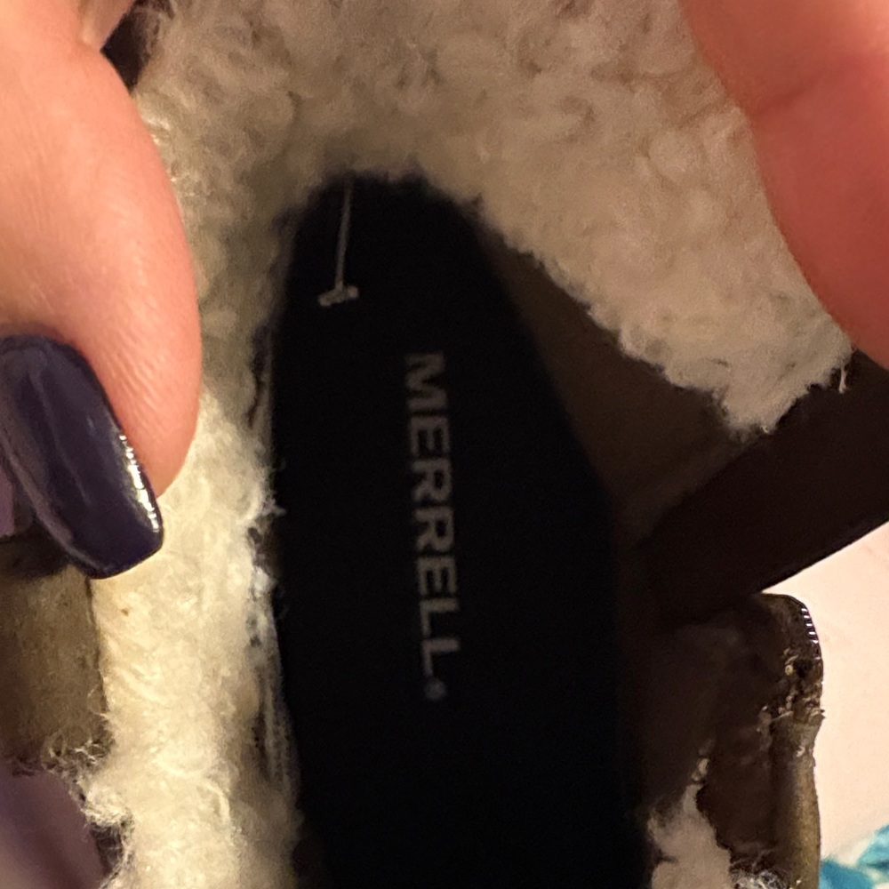 Merrell Women's Ankle Boots with Cream Lining